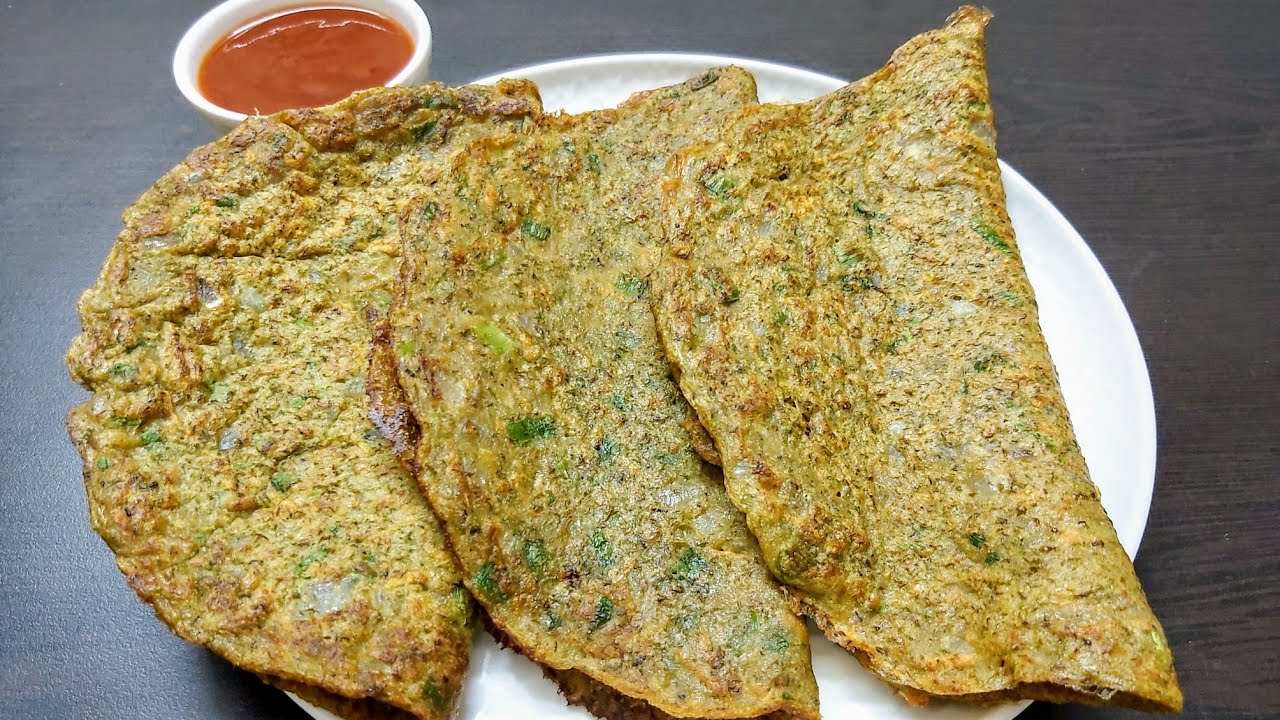 Green Moong Dal Chilla